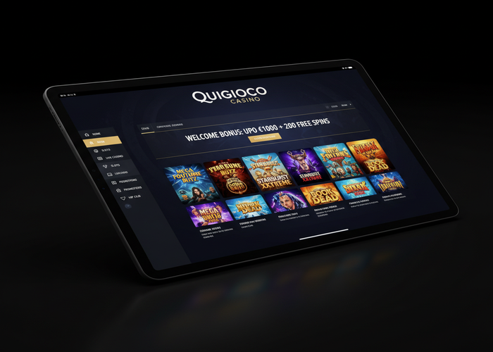 Quigioco Casino Casinò su tablet